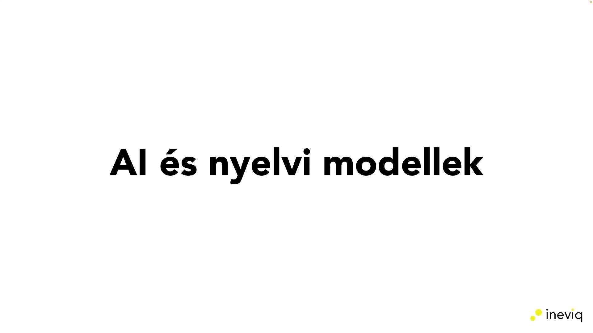 Mi az AI, miről lesz szó